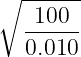 ∘ ------
  -100--
  0.010