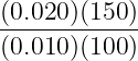 (0.020-)(150-)
(0.010 )(100 )