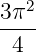    2
3π--
 4