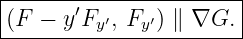 |----------------------|
|(F − y′Fy′, Fy′) ∥ ∇G.|
------------------------
