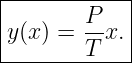 |------------|
|y(x) = P-x. |
--------T----|
                                                                                         
                                                                                         

