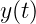 y(t)  