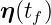 η (tf)  