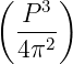 (   3 )
  -P--
  4π2