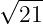 √ ---
  21