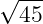 √ ---
45