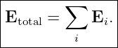|-------∑-------|
Etotal =    Ei. |
|         i     |
-----------------
