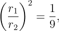 (   )2
  r1   =  1,
  r2      9
