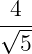 √4--
  5