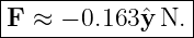 |----------------|
-F-≈-−-0.163ˆy-N.-|
