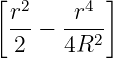 [r2    r4  ]
 -- −  --2-
  2    4R