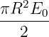 πR2E0--
   2