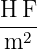 H F
----
 m2