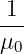 -1-
μ0