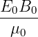 E0B0
--μ---
   0