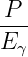 P--
Eγ