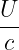 U-
c