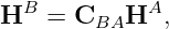 HB  =  CBAHA,
