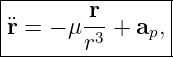 |----------------|
|       -r       |
-¨r-=-−-μr3-+-ap,-|
