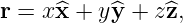 r = x^x + y^y +  z^z,
