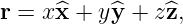 r = x^x + y^y +  z^z,
