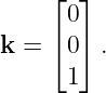     ⌊  ⌋
      0
k = ⌈ 0⌉ .
      1
