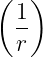 (  )
  1-
  r