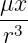 μx
--3
 r