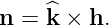 n =  ^k × h.
