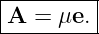 |--------|
|A =  μe.|
----------
