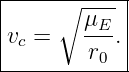 |-----∘------|
|        μE- |
|vc =    r0 .|
-------------
