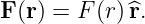 F(r) = F (r)^r.
