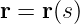 r = r(s)

