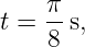 t = π-s,
    8
