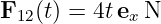 F12(t) = 4tex N

