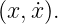(x, ˙x).
