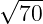 √ ---
  70