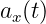 ax(t)  
