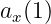ax (1)  