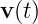 v(t)  