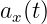 ax(t)  