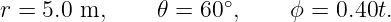       √ ------------
|v| =   6.02 + 0.502 = 6.02 m ∕s.
