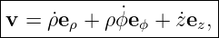 ρ = 1 + t2,    ϕ = 2t,     z = 3t,
