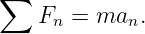 ∑
   Fn =  man.
