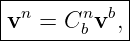 |------------|
|vn =  Cnb vb,|
-------------
