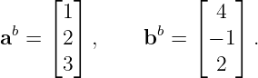      ⌊  ⌋           ⌊    ⌋
       1               4
ab = ⌈ 2⌉ ,    bb = ⌈ − 1⌉ .
       3               2
