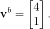      [4]
vb =     .
      1
