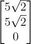 ⌊  √ -⌋
  5  2-
⌈ 5√ 2⌉

   0