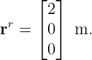      ⌊  ⌋
       2
rr = ⌈ 0⌉ m.

       0
