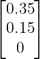 ⌊    ⌋
 0.35
⌈0.15⌉
   0